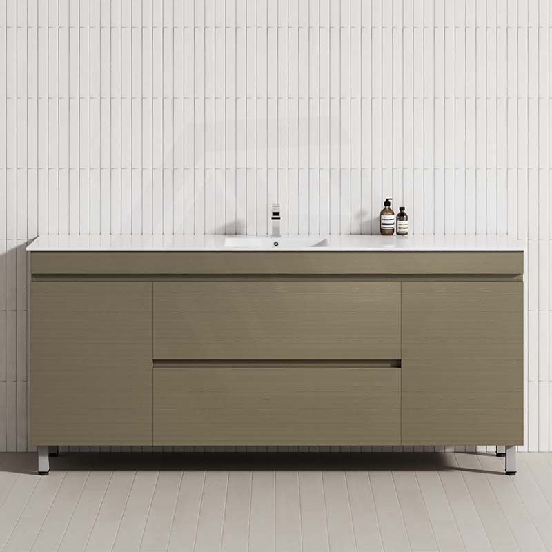 MCH 1800mm Rocco Lini Freestanding Leg Vanity with Single Bowl