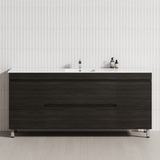 2-Drawer 2-Door 1200/1500/1800mm Bathroom Freestanding Leg Vanity Single/Double Multi-Colour Cabinet Only