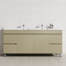 2-Door 4-Drawer 1200/1500/1800Mm Freestanding Bathroom Legs Vanity Single/Double Multi-Color