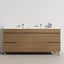 2-Door 4-Drawer 1200/1500/1800Mm Freestanding Bathroom Legs Vanity Single/Double Multi-Color