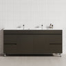2-Door 4-Drawer 1200/1500/1800Mm Freestanding Bathroom Legs Vanity Single/Double Multi-Color