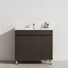3-Door 900/1200mm Bathroom Freestanding Leg Vanity Single/Double Multi-Colour Cabinet Only