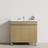 3-Door 900/1200mm Bathroom Freestanding Leg Vanity Single/Double Multi-Colour Cabinet Only