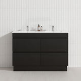 4-Drawer 1200/1500/1800mm Freestanding Bathroom Vanity Kickboard Single/Double Multi-Colour Cabinet Only