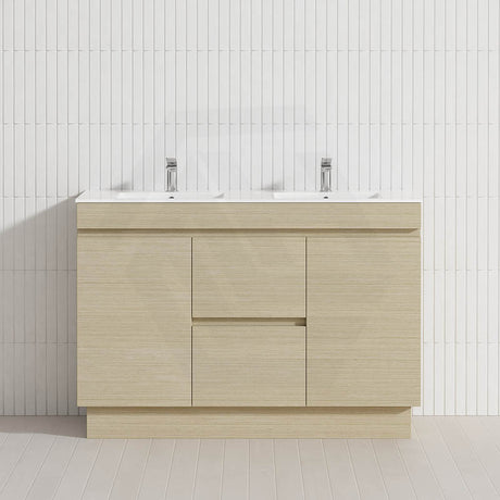 2-Door 2-Mid-Drawer 1200/1500/1800mm Freestanding Bathroom Vanity Kickboard Single/Double Multi-Colour Cabinet Only