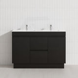 2-Door 2-Mid-Drawer 1200/1500/1800mm Freestanding Bathroom Vanity Kickboard Single/Double Multi-Colour Cabinet Only
