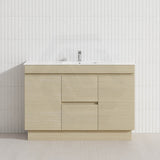 2-Door 2-Mid-Drawer 1200/1500/1800mm Freestanding Bathroom Vanity Kickboard Single/Double Multi-Colour Cabinet Only
