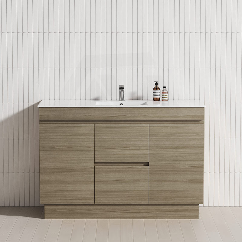 2-Door 2-Mid-Drawer 1200/1500/1800mm Freestanding Bathroom Vanity Kickboard Single/Double Multi-Colour Cabinet Only