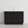 2-Door 2-Mid-Drawer 1200/1500/1800mm Freestanding Bathroom Vanity Kickboard Single/Double Multi-Colour Cabinet Only