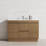2-Door 2-Mid-Drawer 1200/1500/1800mm Freestanding Bathroom Vanity Kickboard Single/Double Multi-Colour Cabinet Only
