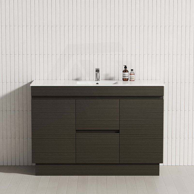 2-Door 2-Mid-Drawer 1200/1500/1800mm Freestanding Bathroom Vanity Kickboard Single/Double Multi-Colour Cabinet Only
