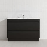 2-Drawer 600/750/900/1200mm Freestanding Bathroom Vanity Kickboard Single Multi-Colour Cabinet Only