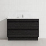 2-Drawer 600/750/900/1200mm Freestanding Bathroom Vanity Kickboard Single Multi-Colour Cabinet Only