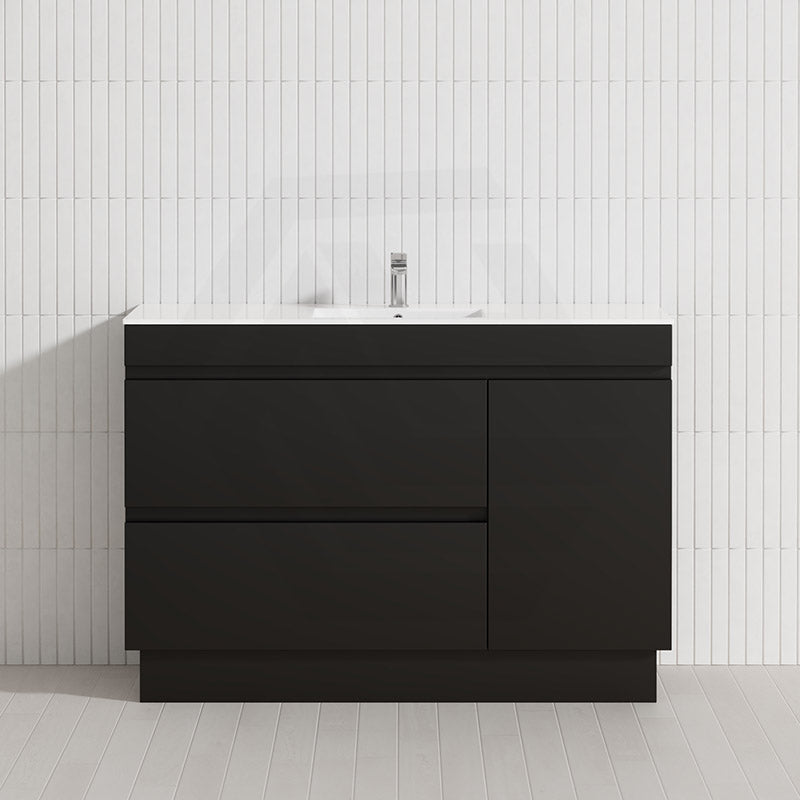 1200mm Freestanding Bathroom Vanity with Legs/Kickboard 2-Drawer 1-Door Multi-Colour Cabinet Only