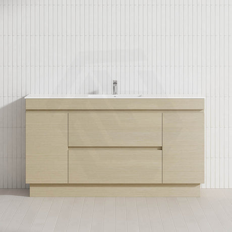 2-Door 2-Mid-Drawer 1200/1500/1800mm Freestanding Bathroom Vanity Kickboard Single/Double Multi-Colour Cabinet Only