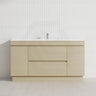 2-Drawer 2-Door 1500mm Freestanding Legs/Kickboard Vanity with Single Bowl Cabinet Only Variant Colour Available