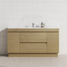 2-Drawer 2-Door 1500mm Freestanding Legs/Kickboard Vanity with Single Bowl Cabinet Only Variant Colour Available
