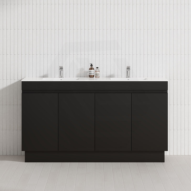 4-Door 1500/1800mm Freestanding Bathroom Vanity Kickboard Double Multi-Colour Cabinet Only