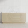 2-Drawer 2-Door 1800mm Freestanding Legs/Kickboard Vanity with Single Bowl Cabinet Only Variant Colour Available