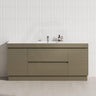 2-Drawer 2-Door 1800mm Freestanding Legs/Kickboard Vanity with Single Bowl Cabinet Only Variant Colour Available