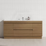 2-Drawer 2-Door 1800mm Freestanding Legs/Kickboard Vanity with Single Bowl Cabinet Only Variant Colour Available