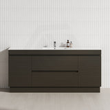 2-Door 2-Mid-Drawer 1200/1500/1800mm Freestanding Bathroom Vanity Kickboard Single/Double Multi-Colour Cabinet Only