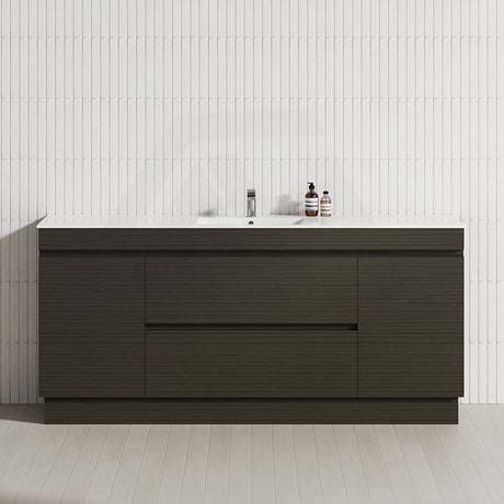 2-Door 2-Mid-Drawer 1200/1500/1800mm Freestanding Bathroom Vanity Kickboard Single/Double Multi-Colour Cabinet Only