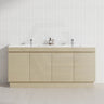 4-Door 1800mm Freestanding Bathroom Vanity With Kickboard/Legs Double Multi-Colour Cabinet Only