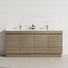 4-Door 1800mm Freestanding Bathroom Vanity With Kickboard/Legs Double Multi-Colour Cabinet Only