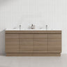 4-Door 1800mm Freestanding Bathroom Vanity With Kickboard/Legs Double Multi-Colour Cabinet Only