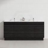 4-Door 1500/1800mm Freestanding Bathroom Vanity Kickboard Double Multi-Colour Cabinet Only