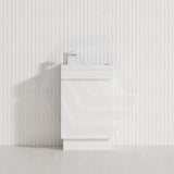 500mm Freestanding Bathroom Vanity with Kickboard 1-Door Multi-Colour Cabinet Only