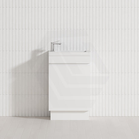 500mm Freestanding Bathroom Vanity with Kickboard 1-Door Multi-Colour Cabinet Only