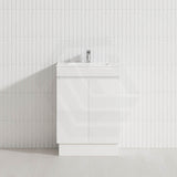 2-Door Narrow 600/750/900mm Freestanding Bathroom Vanity with Kickboard 600/750/900mm Multi-Colour Cabinet Only
