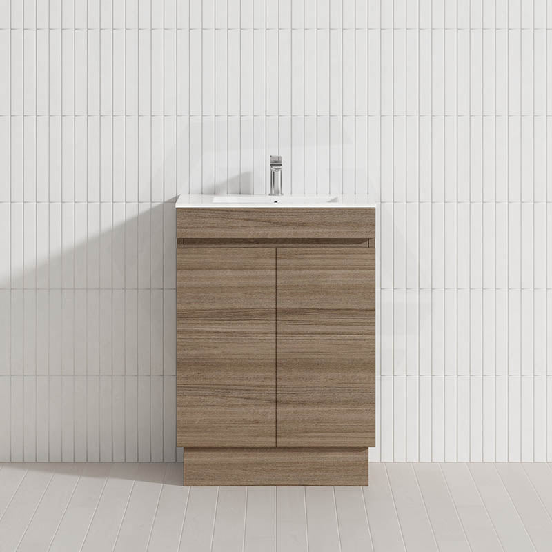 2-Door Narrow 600/750/900mm Freestanding Bathroom Vanity with Kickboard 600/750/900mm Multi-Colour Cabinet Only