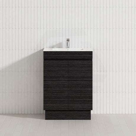 2-Door Narrow 600/750/900mm Freestanding Bathroom Vanity with Kickboard 600/750/900mm Multi-Colour Cabinet Only