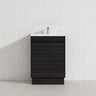 2-Door Narrow 600/750/900mm Freestanding Bathroom Vanity with Kickboard 600/750/900mm Multi-Colour Cabinet Only