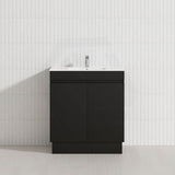 2-Door 600/750/900mm Freestanding Bathroom Vanity with Kickboard 600/750/900mm Multi-Colour Cabinet Only