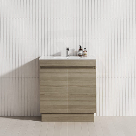 2-Door 600/750/900mm Freestanding Bathroom Vanity with Kickboard 600/750/900mm Multi-Colour Cabinet Only