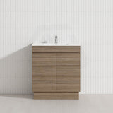 2-Door 600/750/900mm Freestanding Bathroom Vanity with Kickboard 600/750/900mm Multi-Colour Cabinet Only