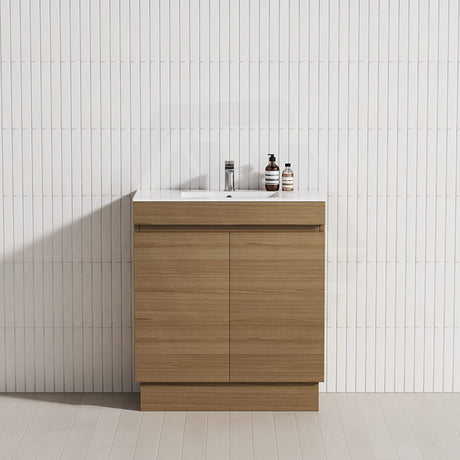 2-Door 600/750/900mm Freestanding Bathroom Vanity with Kickboard 600/750/900mm Multi-Colour Cabinet Only