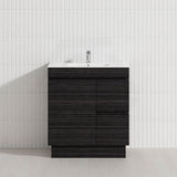 750mm Freestanding Bathroom Vanity with Legs/Kickboard 2-Drawer 1-Door Multi-Colour Cabinet Only