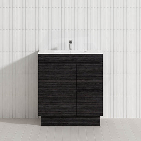 750mm Freestanding Bathroom Vanity with Legs/Kickboard 2-Drawer 1-Door Multi-Colour Cabinet Only