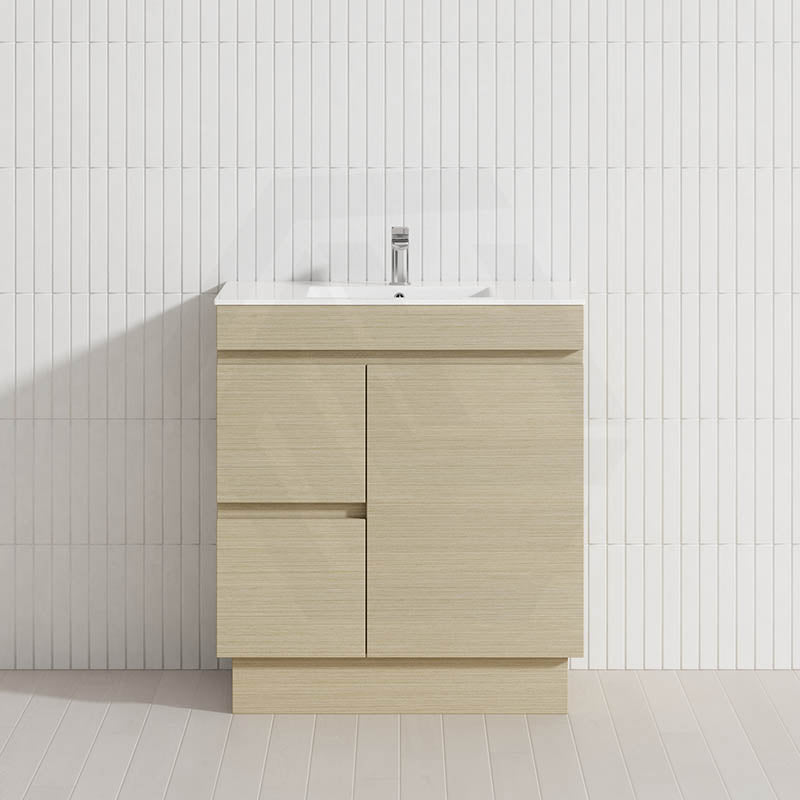 750mm Freestanding Bathroom Vanity with Legs/Kickboard 2-Drawer 1-Door Multi-Colour Cabinet Only