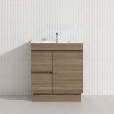 750mm Freestanding Bathroom Vanity with Legs/Kickboard 2-Drawer 1-Door Multi-Colour Cabinet Only