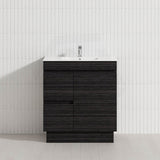 750mm Freestanding Bathroom Vanity with Legs/Kickboard 2-Drawer 1-Door Multi-Colour Cabinet Only