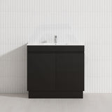 2-Door 600/750/900mm Freestanding Bathroom Vanity with Kickboard 600/750/900mm Multi-Colour Cabinet Only
