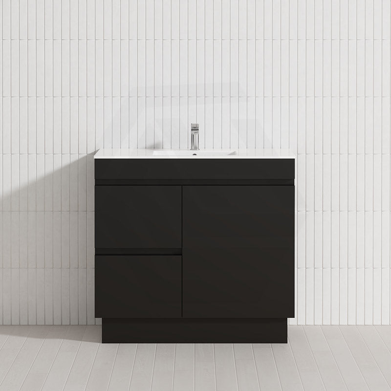 900mm Freestanding Bathroom Vanity with Legs/Kickboard 2-Drawer 1-Door Multi-Colour Cabinet Only