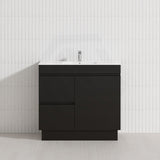 900mm Freestanding Bathroom Vanity with Legs/Kickboard 2-Drawer 1-Door Multi-Colour Cabinet Only