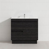 900mm Freestanding Bathroom Vanity with Legs/Kickboard 2-Drawer 1-Door Multi-Colour Cabinet Only